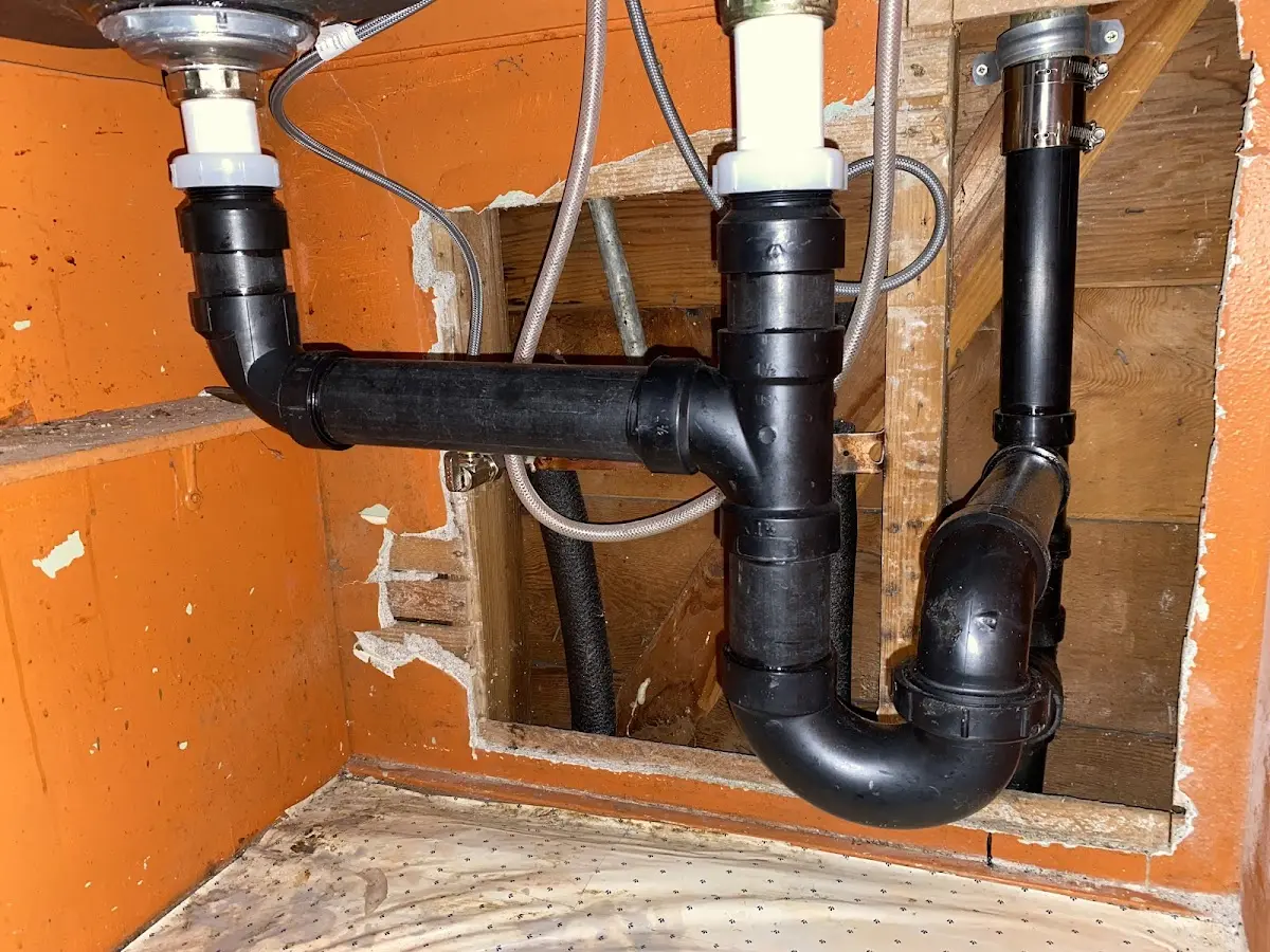 Professional Repiping Services equipment and tools on the job in Skaneateles